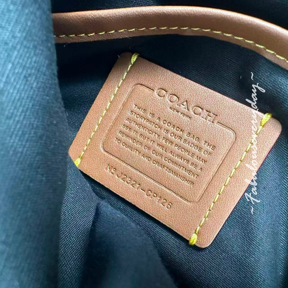 Coach Charter Pack In Signature Canvas Calf Leather NWT CP126 main image 7